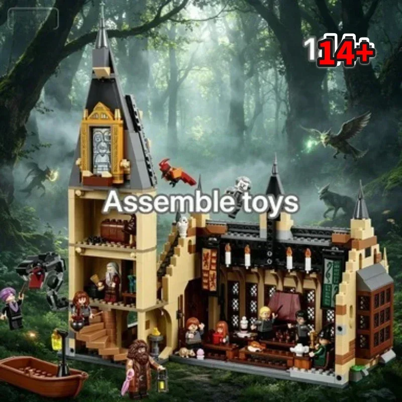 Bandai Classic Style Detailed Model Kit Launch 75954 Hogwarts Great Hall Castle Party Adults compatible with LEGO bricks
Bandai Classic Style Detailed Model Kit Launch 75954 Hogwarts Great Hall Castle Party Adults compatible with LEGO bricks