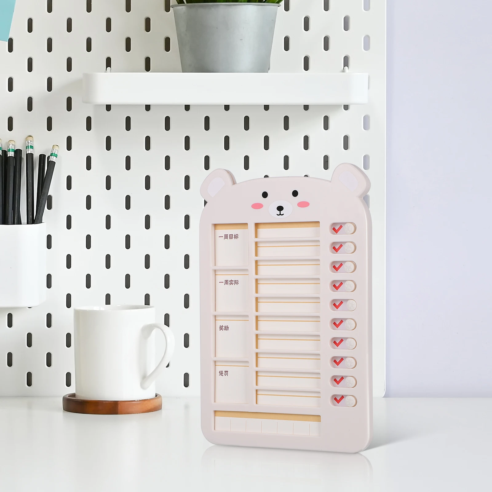 Weekly Goal Planner Time Management Tool Office Notepad Daily Task Tracker Punch Card System High-Quality Paper Home
Weekly Goal Planner Time Management Tool Office Notepad Daily Task Tracker Punch Card System High-Quality Paper Home