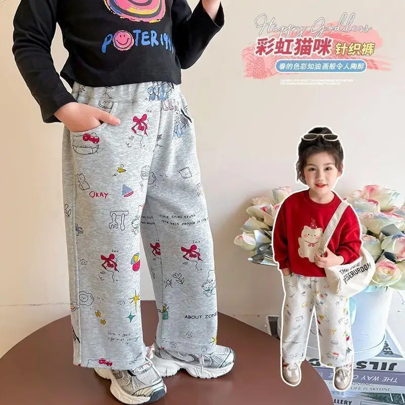 Детская одежда Sanrio Hello Kitty: повседневные длинные брюки в стиле Y2K, аниме-мода, корейский стиль, множество отзывов, зима 2025
Детская одежда Sanrio Hello Kitty: повседневные длинные брюки в стиле Y2K, аниме-мода, корейский стиль, множество отзывов, зима 2025