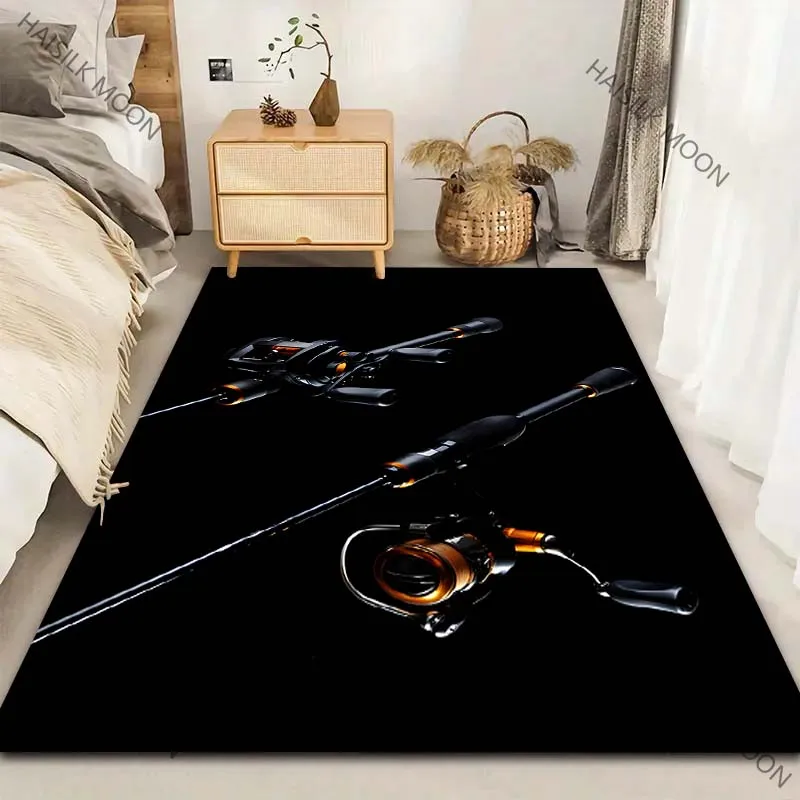 Удочки для любителей рыбалки, ковер для гостиной, спальни, дивана, домашний декор, нескользящие коврики, большой размер, роскошный подарок
Удочки для любителей рыбалки, ковер для гостиной, спальни, дивана, домашний декор, нескользящие коврики, большой размер, роскошный подарок