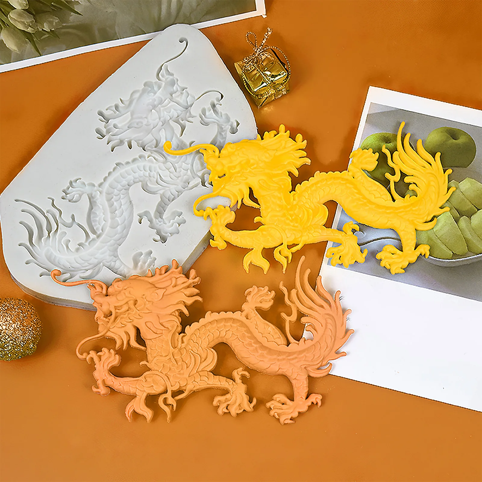 Dragon Silicone Mold Round Zodiac Cake Topper Grey Sugar Baking Supplies Flexible Candy Tool Chocolate Mold Jewelry Accessories
Dragon Silicone Mold Round Zodiac Cake Topper Grey Sugar Baking Supplies Flexible Candy Tool Chocolate Mold Jewelry Accessories