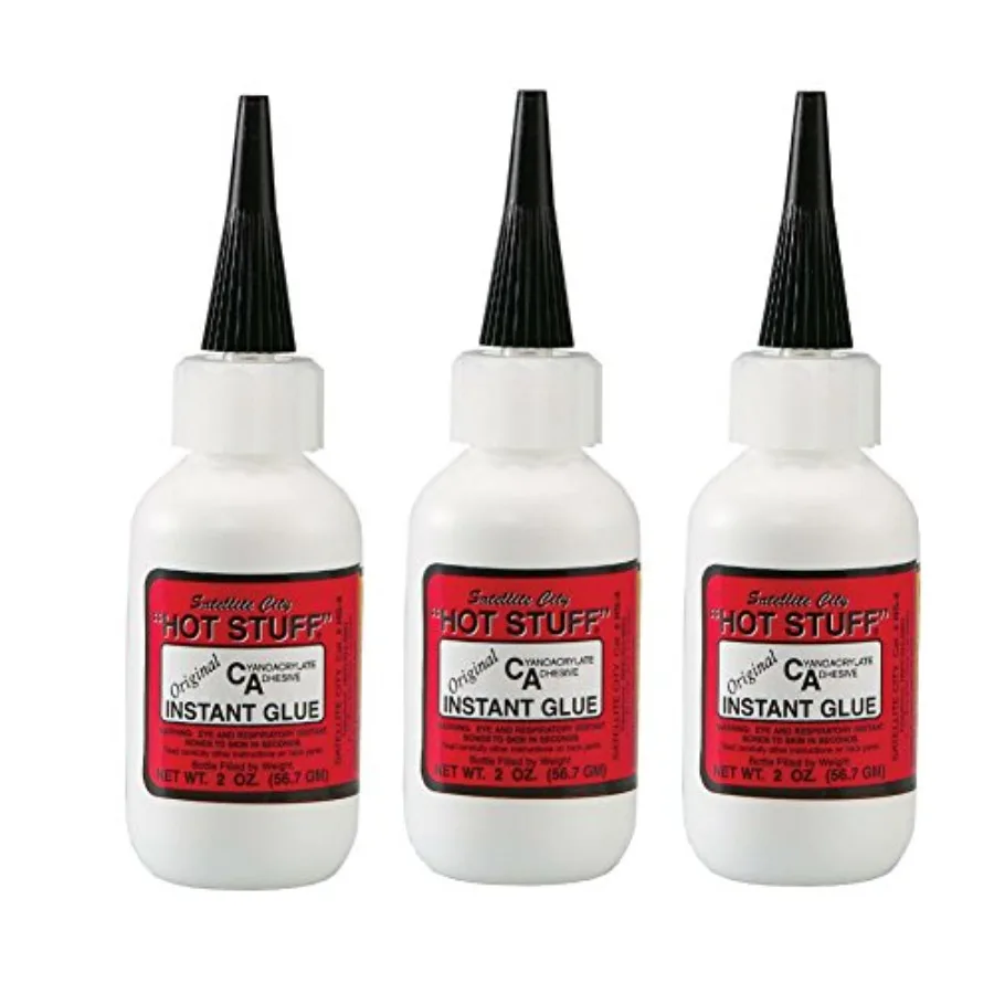 Клей моментального действия Hot Stuff Thin Instant CA, 2 унции, HS-4, упаковка из 3 штук
Клей моментального действия Hot Stuff Thin Instant CA, 2 унции, HS-4, упаковка из 3 штук