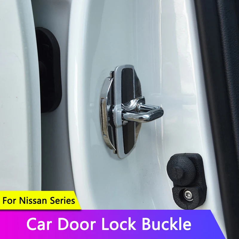 QHCP Door Lock Buckle Stabilizer Upgraded Eliminate Abnormal Noise Gap Zinc ABS For Nissan Series E12 E13 C27 C28 Kicks X-Trail
QHCP Door Lock Buckle Stabilizer Upgraded Eliminate Abnormal Noise Gap Zinc ABS For Nissan Series E12 E13 C27 C28 Kicks X-Trail