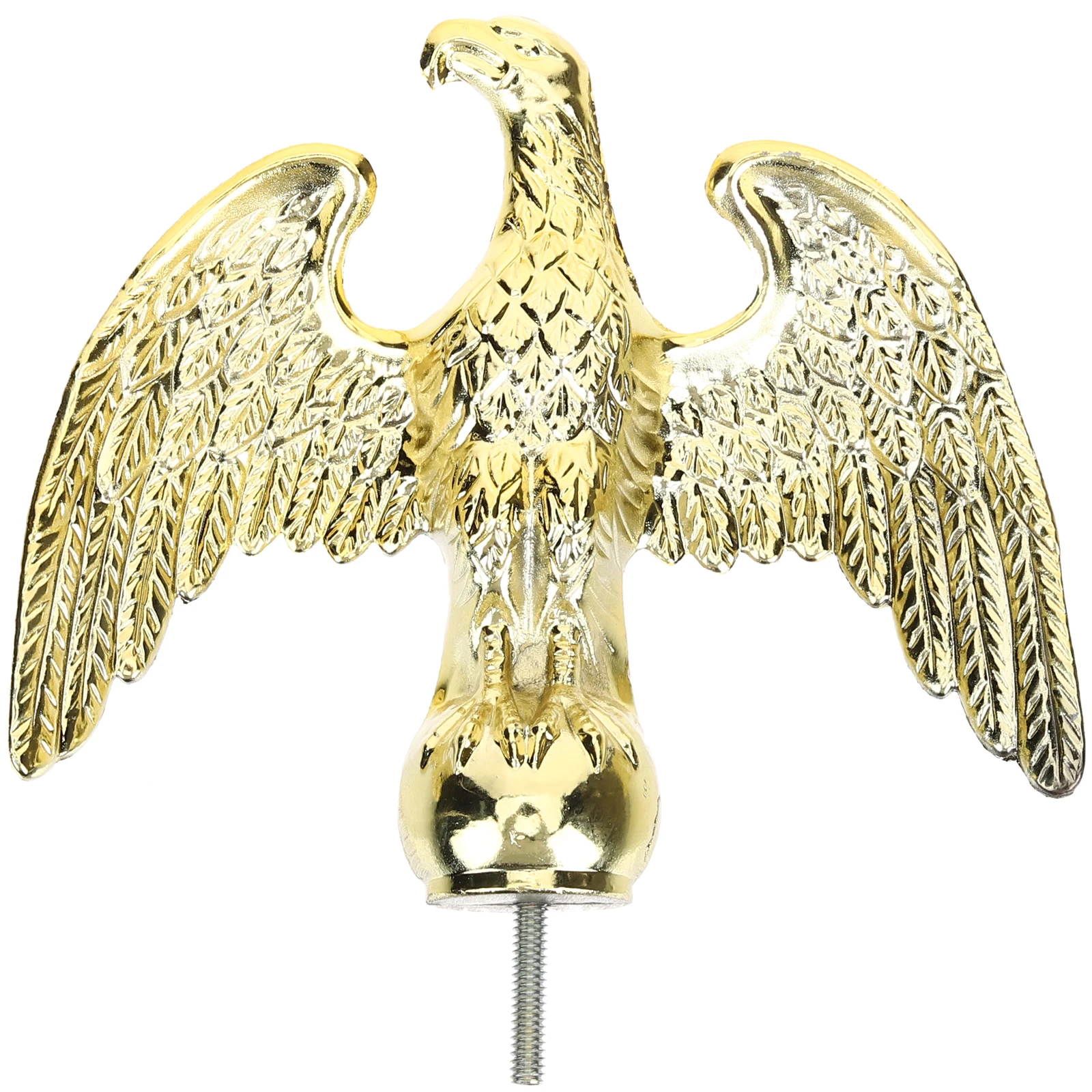 1pcs Eagle Head Flagpole Topper Decoration Durable Aluminum Alloy Outdoor Flag Pole Parts Replacement Garden Accessories Elegant
1pcs Eagle Head Flagpole Topper Decoration Durable Aluminum Alloy Outdoor Flag Pole Parts Replacement Garden Accessories Elegant