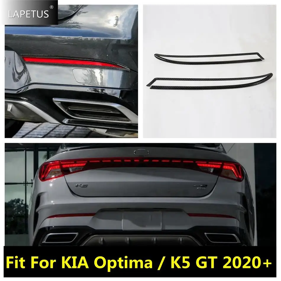Rear Bumper Fog Lights Lamps Frame Decor Protection Cover Trim For KIA Optima / K5 GT 2020 - 2022 Car Carbon Fiber Accessories
Rear Bumper Fog Lights Lamps Frame Decor Protection Cover Trim For KIA Optima / K5 GT 2020 - 2022 Car Carbon Fiber Accessories