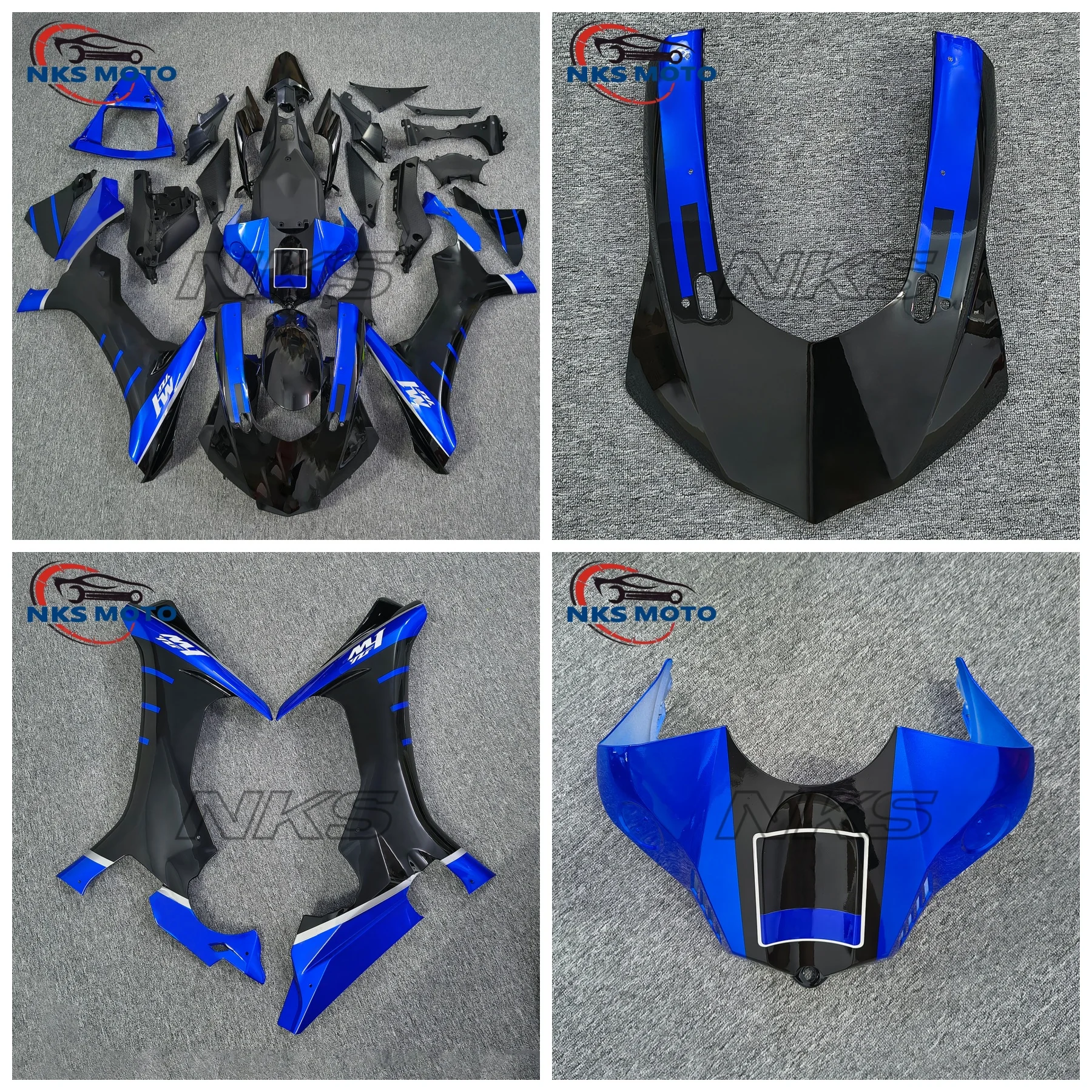 Motorcycle Fairing Kit Set Suitable For Yamaha R1 15-19 Years YZF1000 2015 2016 2017 2018 2019 Plastic Fairing Black Blue
Motorcycle Fairing Kit Set Suitable For Yamaha R1 15-19 Years YZF1000 2015 2016 2017 2018 2019 Plastic Fairing Black Blue