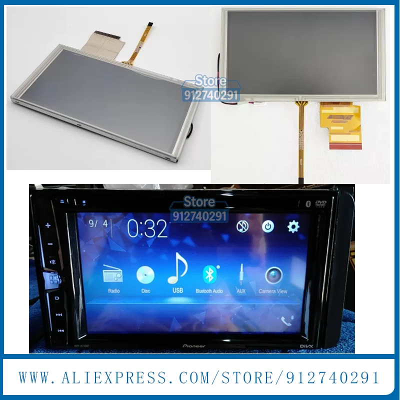 6.2 Inch LCD Display Screen For Pioneer AVH A215BT MVH-A210BT A210BT Car GPS Navigiaotn LCD Display Touch Screen Digitizer
6.2 Inch LCD Display Screen For Pioneer AVH A215BT MVH-A210BT A210BT Car GPS Navigiaotn LCD Display Touch Screen Digitizer