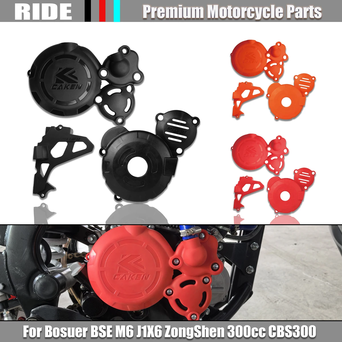 Motorcycle Engine Cover Clutch Cap Magneto WaterPump Guard Accessories For Bosuer BSE M6 J1X6 ZongShen 300cc CBS300 CBS 300
Motorcycle Engine Cover Clutch Cap Magneto WaterPump Guard Accessories For Bosuer BSE M6 J1X6 ZongShen 300cc CBS300 CBS 300