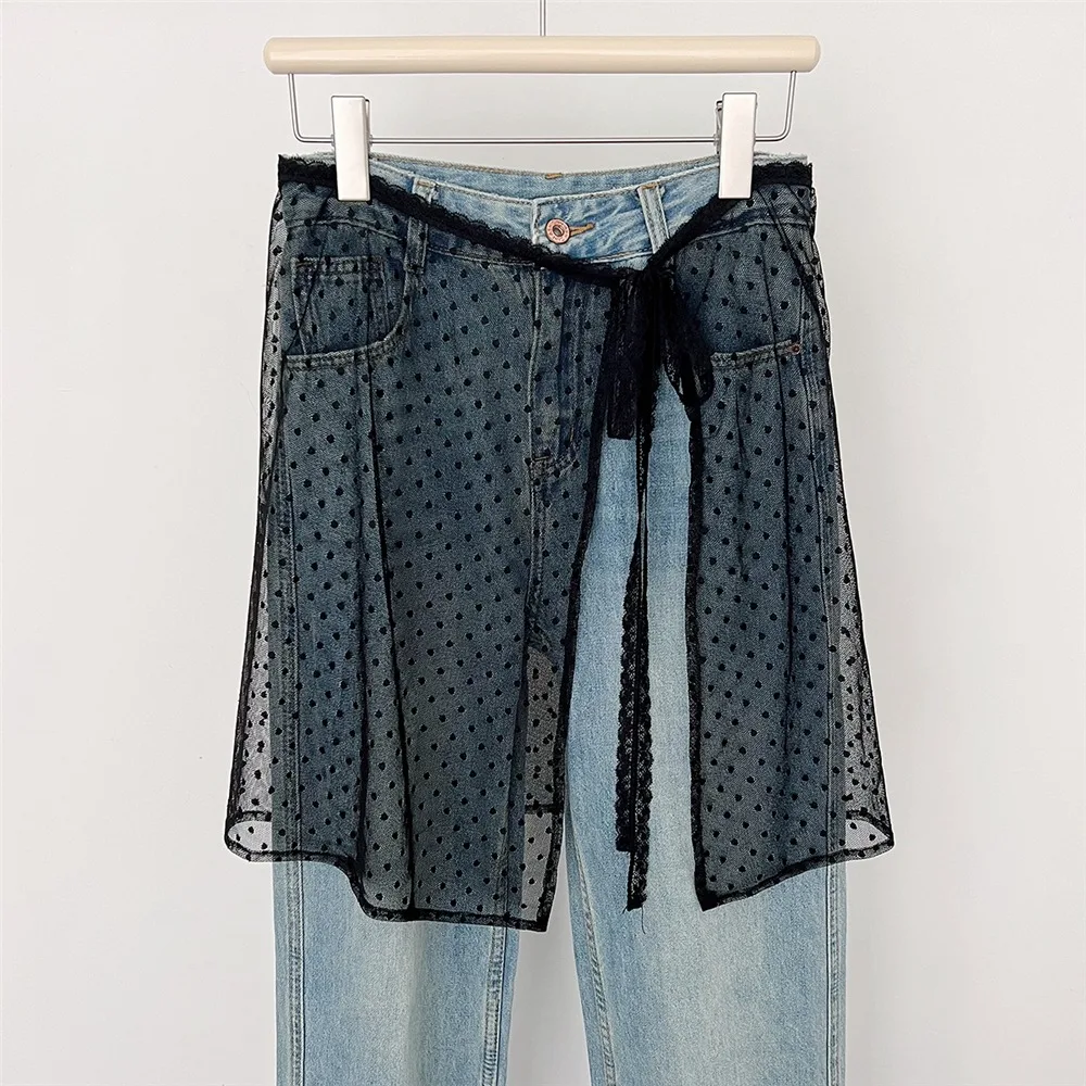 Fashion Floral Design Lace Layered Skirt Korean Y2K Aesthetic Lightweight Wrap Skirt Streetwear Style Tie-Up Waist for Women
Fashion Floral Design Lace Layered Skirt Korean Y2K Aesthetic Lightweight Wrap Skirt Streetwear Style Tie-Up Waist for Women