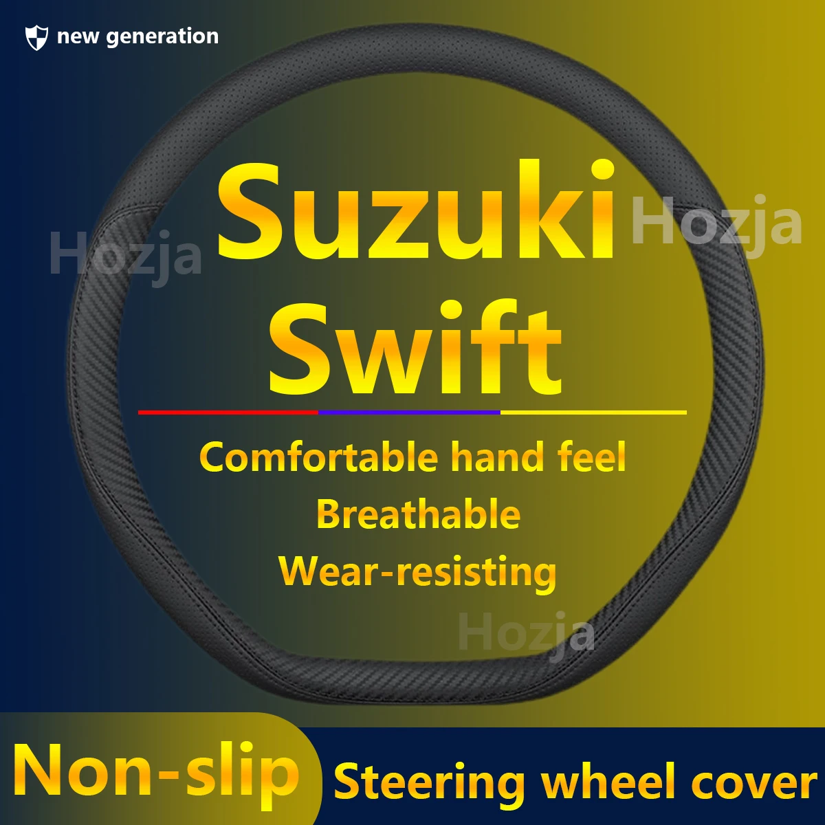 Auto Steering Wheel Cover For New Suzuki Swift 2024 2025 2021 2018 Ultrathin Leather Non-slip Interior TrimsCars Accessories
Auto Steering Wheel Cover For New Suzuki Swift 2024 2025 2021 2018 Ultrathin Leather Non-slip Interior TrimsCars Accessories