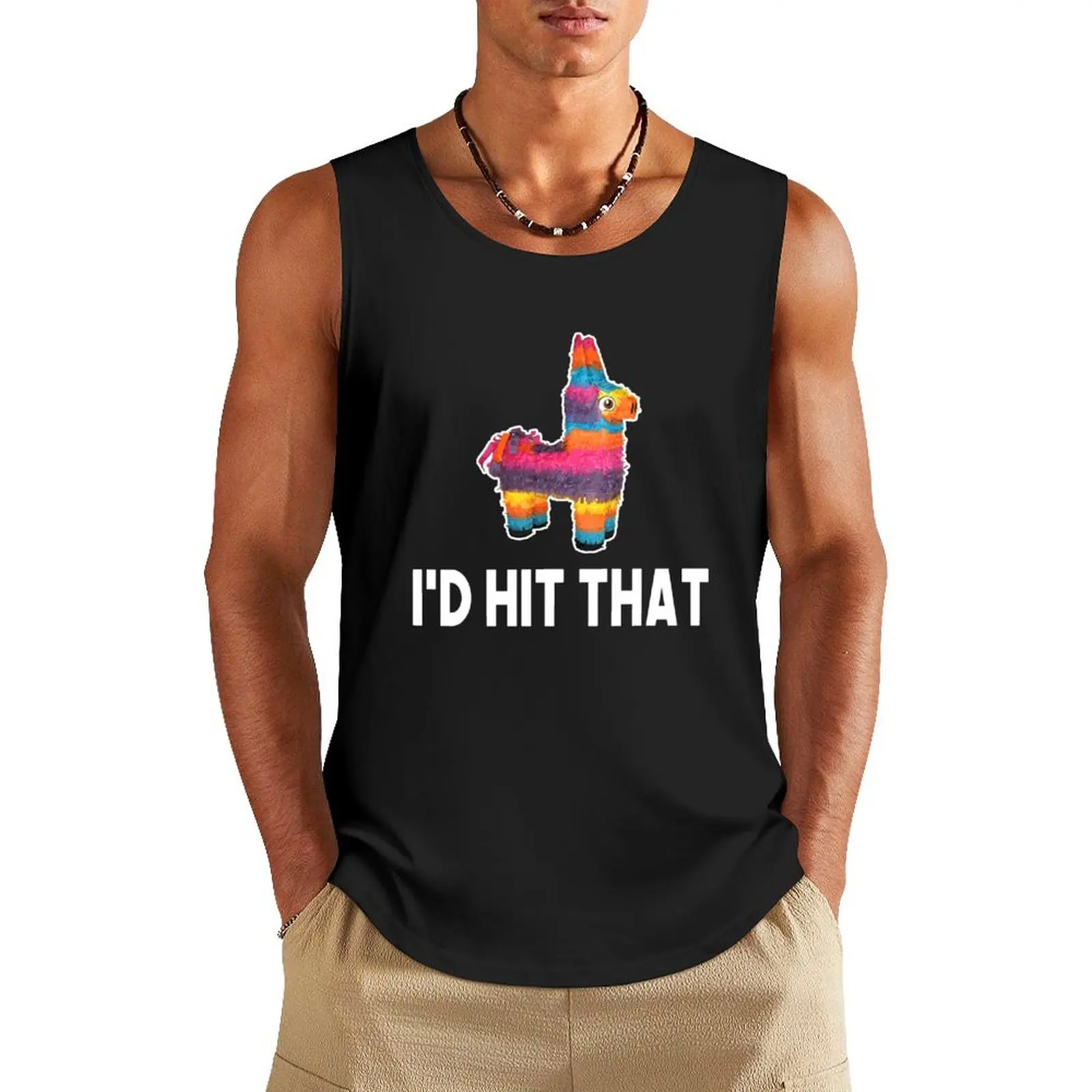 I'd Hit That Pinata Tank Top Sportswear for men Top summer anime top
I'd Hit That Pinata Tank Top Sportswear for men Top summer anime top