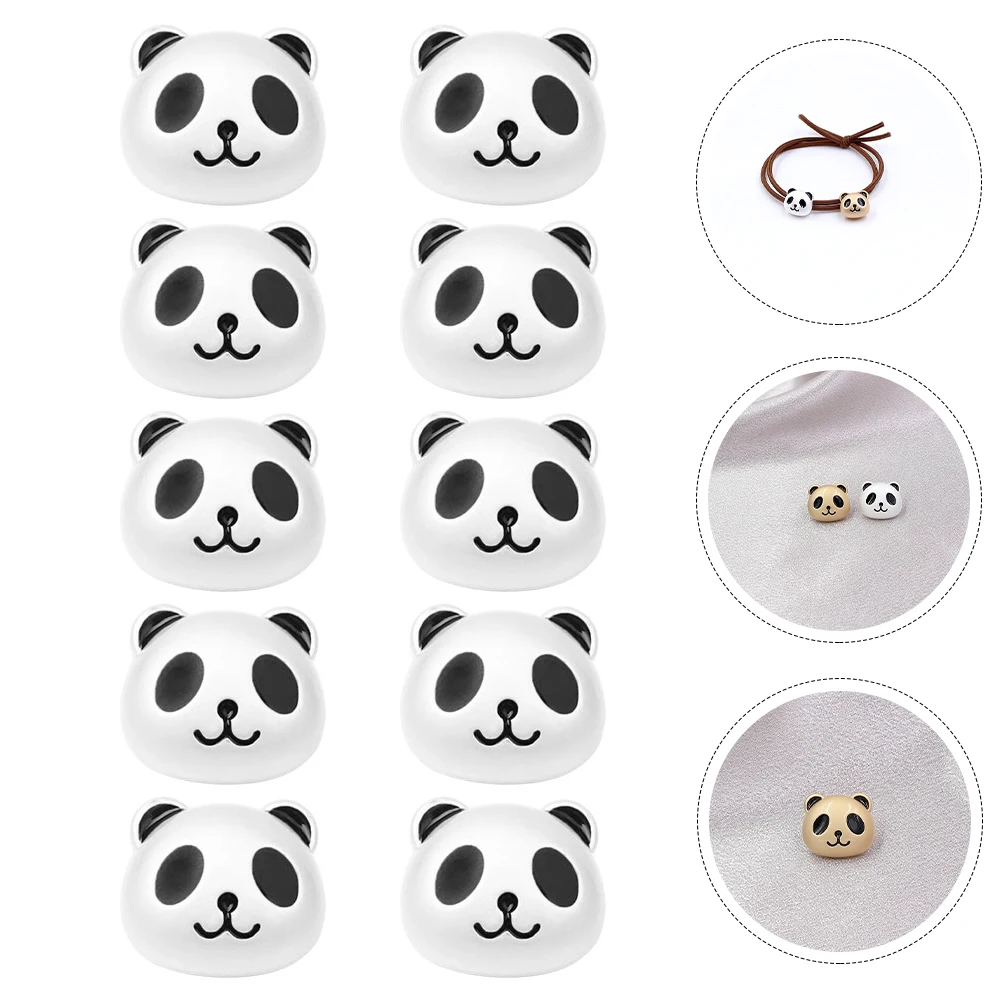 10 Pcs Children's Hair Accessories Beads Panda Cute Charms for Jewellery Making Jewelry Animal
10 Pcs Children's Hair Accessories Beads Panda Cute Charms for Jewellery Making Jewelry Animal