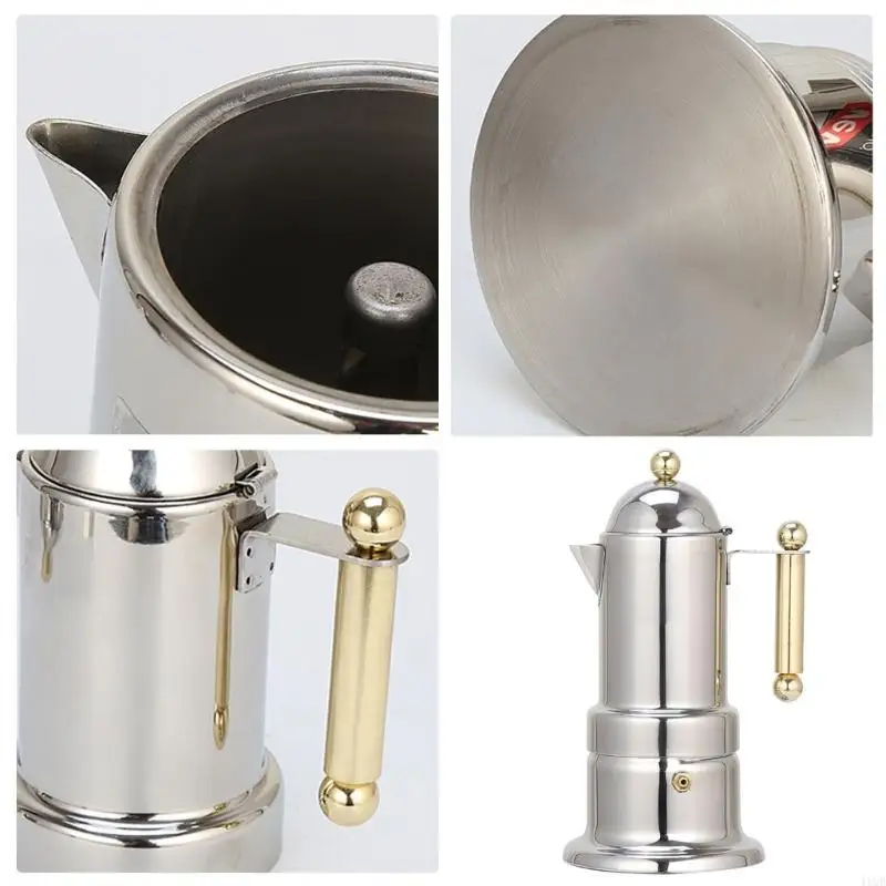 2025 New Stovetop Coffee Maker with Triples Layer Filter Stainless Steel Construction Pot
2025 New Stovetop Coffee Maker with Triples Layer Filter Stainless Steel Construction Pot