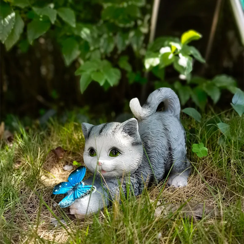 Solar cat, butterfly, outdoor balcony, garden ornaments, garden ornaments, landscape lights, lawn lights
Solar cat, butterfly, outdoor balcony, garden ornaments, garden ornaments, landscape lights, lawn lights