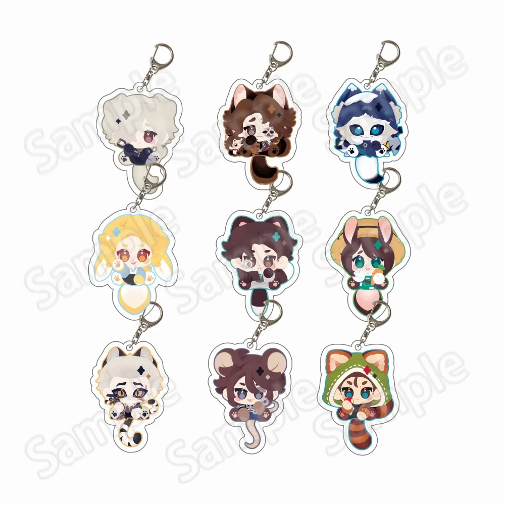 Game Identity V 6cm Acrylic Cute Character Backpack Hanger Pendant Car Key Decoration Fan Gift Keychain
Game Identity V 6cm Acrylic Cute Character Backpack Hanger Pendant Car Key Decoration Fan Gift Keychain