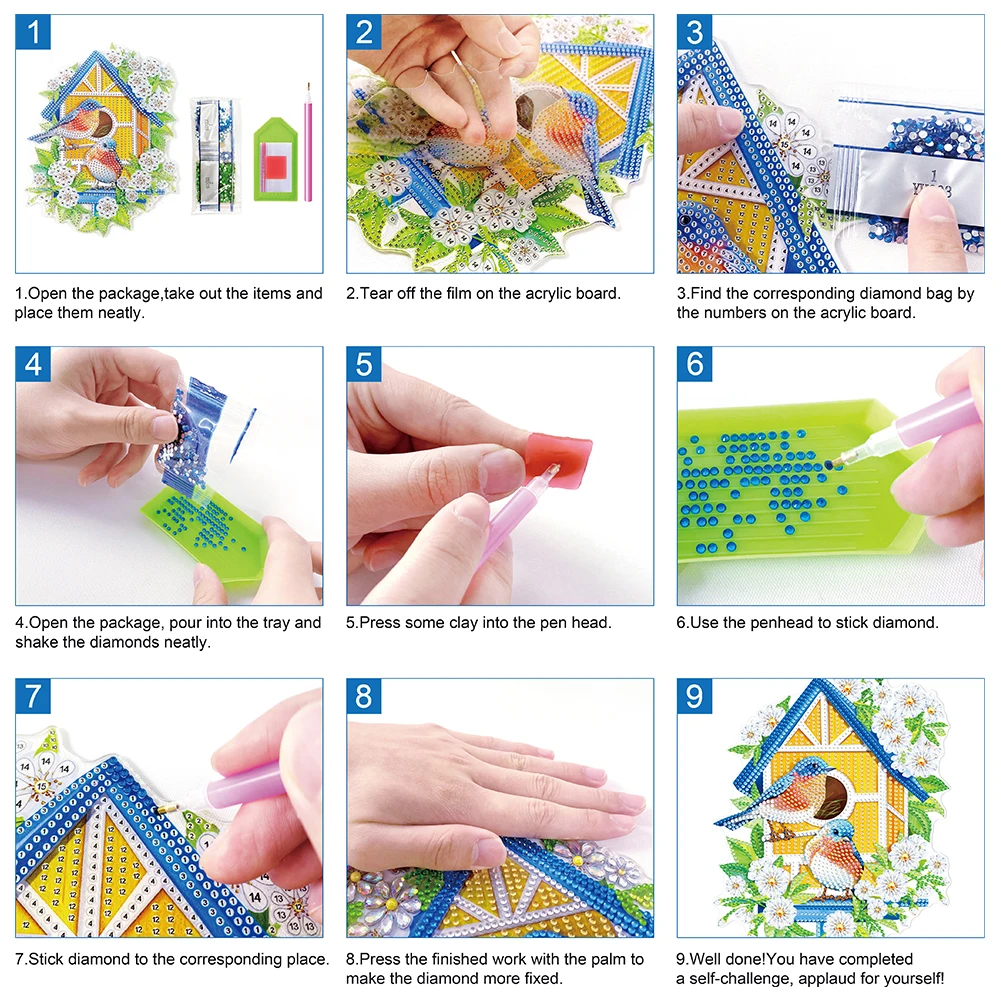 12pcs Christmas Diamond Painting Keychains Kit DIY Diamond Art Charms Diamond Art Ornaments for Beginners Unique Handmade Gift
12pcs Christmas Diamond Painting Keychains Kit DIY Diamond Art Charms Diamond Art Ornaments for Beginners Unique Handmade Gift