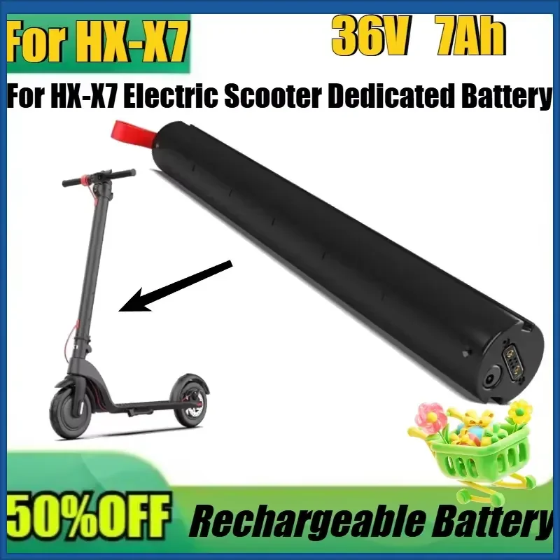 New 7000mAh 36V for HX-X7 Electric Scooter Dedicated Battery Large Capacity and Long Battery Life High Quality Battery
New 7000mAh 36V for HX-X7 Electric Scooter Dedicated Battery Large Capacity and Long Battery Life High Quality Battery