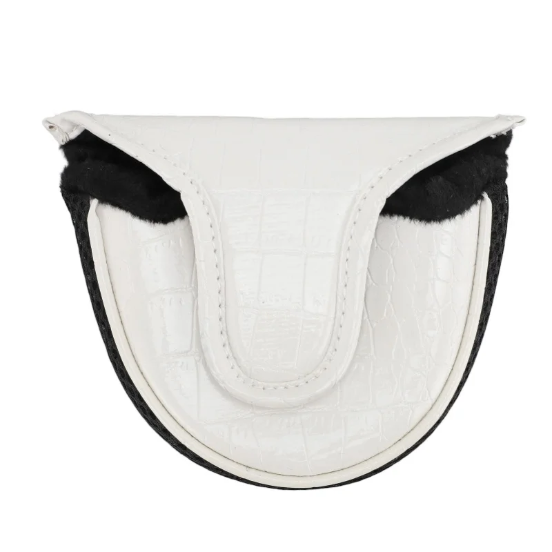 PU Putter Cover Headcover Club Protector Equipment Soft Lining Anti Slip Splashproof White
PU Putter Cover Headcover Club Protector Equipment Soft Lining Anti Slip Splashproof White