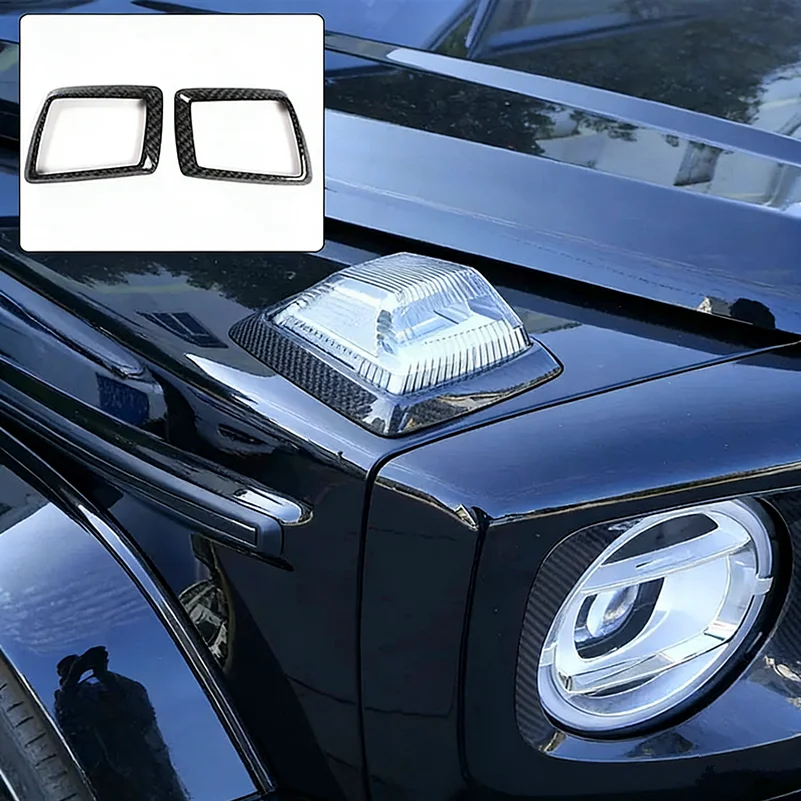 Накладки на фары капота для Mercedes-Benz W464 G-Class, G350, G500, G63. Углеродное волокно, для моделей 2019-2025 годов.
Накладки на фары капота для Mercedes-Benz W464 G-Class, G350, G500, G63. Углеродное волокно, для моделей 2019-2025 годов.