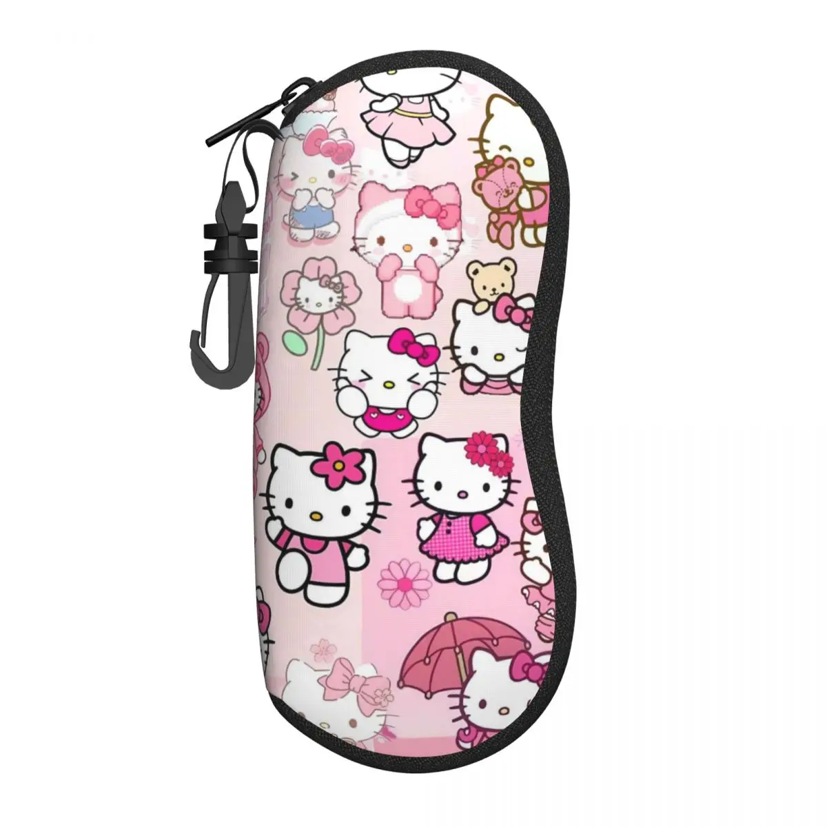 Милый чехол для очков Hello Kitty, унисекс, чехол для солнцезащитных очков, модный органайзер для очков с принтом, карманная защита для очков
Милый чехол для очков Hello Kitty, унисекс, чехол для солнцезащитных очков, модный органайзер для очков с принтом, карманная защита для очков