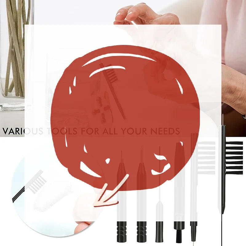 Набор для чистки слуховых аппаратов: щетка, очиститель вентиляционных отверстий, проволока для чистки с магнитом и петля для удаления воска
Набор для чистки слуховых аппаратов: щетка, очиститель вентиляционных отверстий, проволока для чистки с магнитом и петля для удаления воска