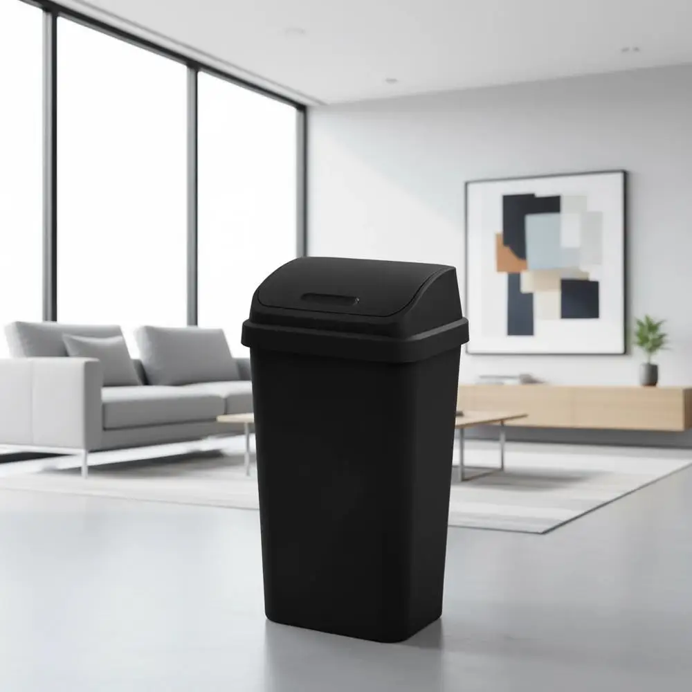 Мусорный бак с откидной крышкой, сталь 13 калибра, модель 10899004
Мусорный бак с откидной крышкой, сталь 13 калибра, модель 10899004