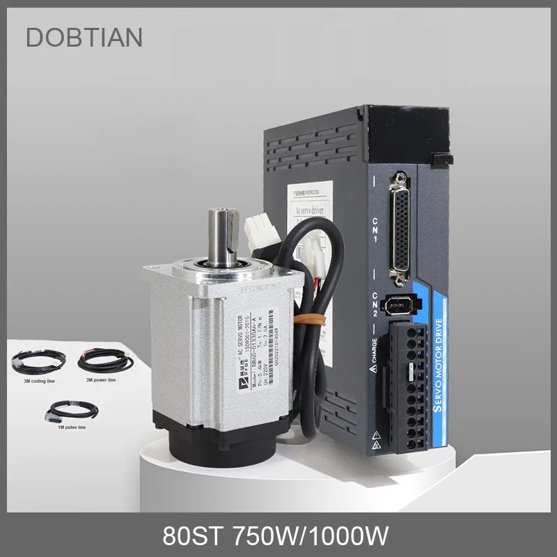 80ST 750W 2.39N.m And Match Servo motor Drive kit AC200-240V+3M Encoder Cable CNC Medical Equipment 750W ac Servo Motor drive
80ST 750W 2.39N.m And Match Servo motor Drive kit AC200-240V+3M Encoder Cable CNC Medical Equipment 750W ac Servo Motor drive