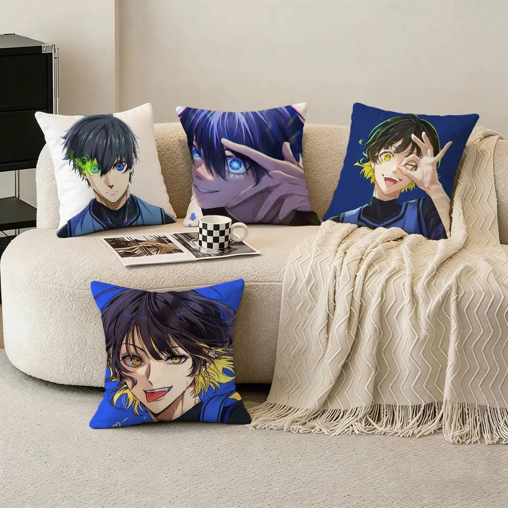 B-Blue Anime Lock Isagi Bachira Pillow Case for Sofa Living Room Home office Decor Protective Cover
B-Blue Anime Lock Isagi Bachira Pillow Case for Sofa Living Room Home office Decor Protective Cover