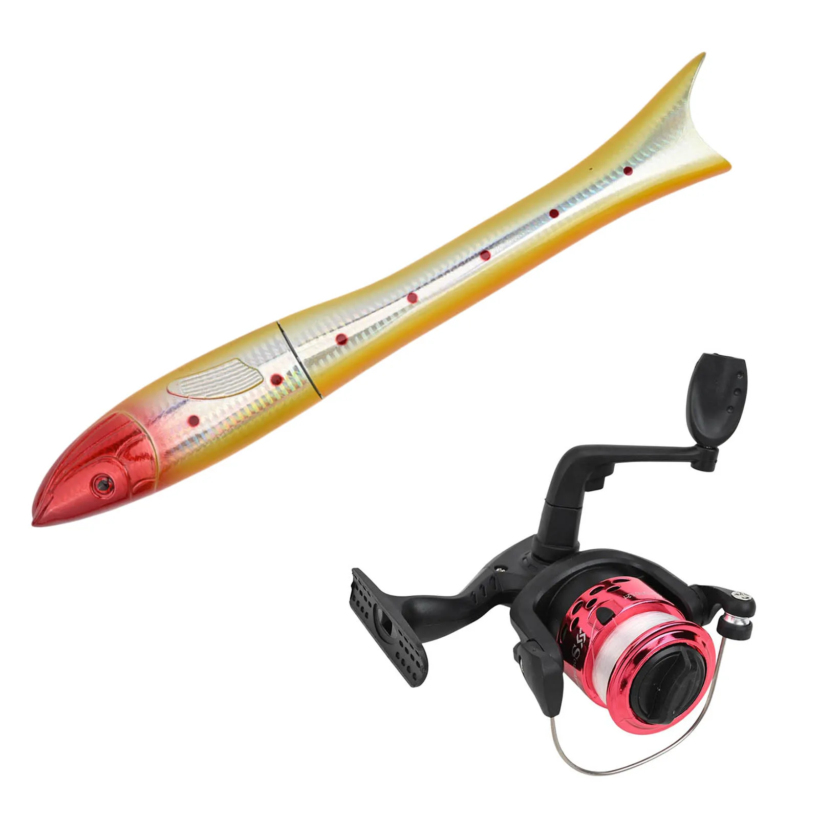 Удочка из углеродного волокна 1,6 м с катушкой, портативная, в стиле ручки, для любителей рыбалки на открытом воздухе
Удочка из углеродного волокна 1,6 м с катушкой, портативная, в стиле ручки, для любителей рыбалки на открытом воздухе