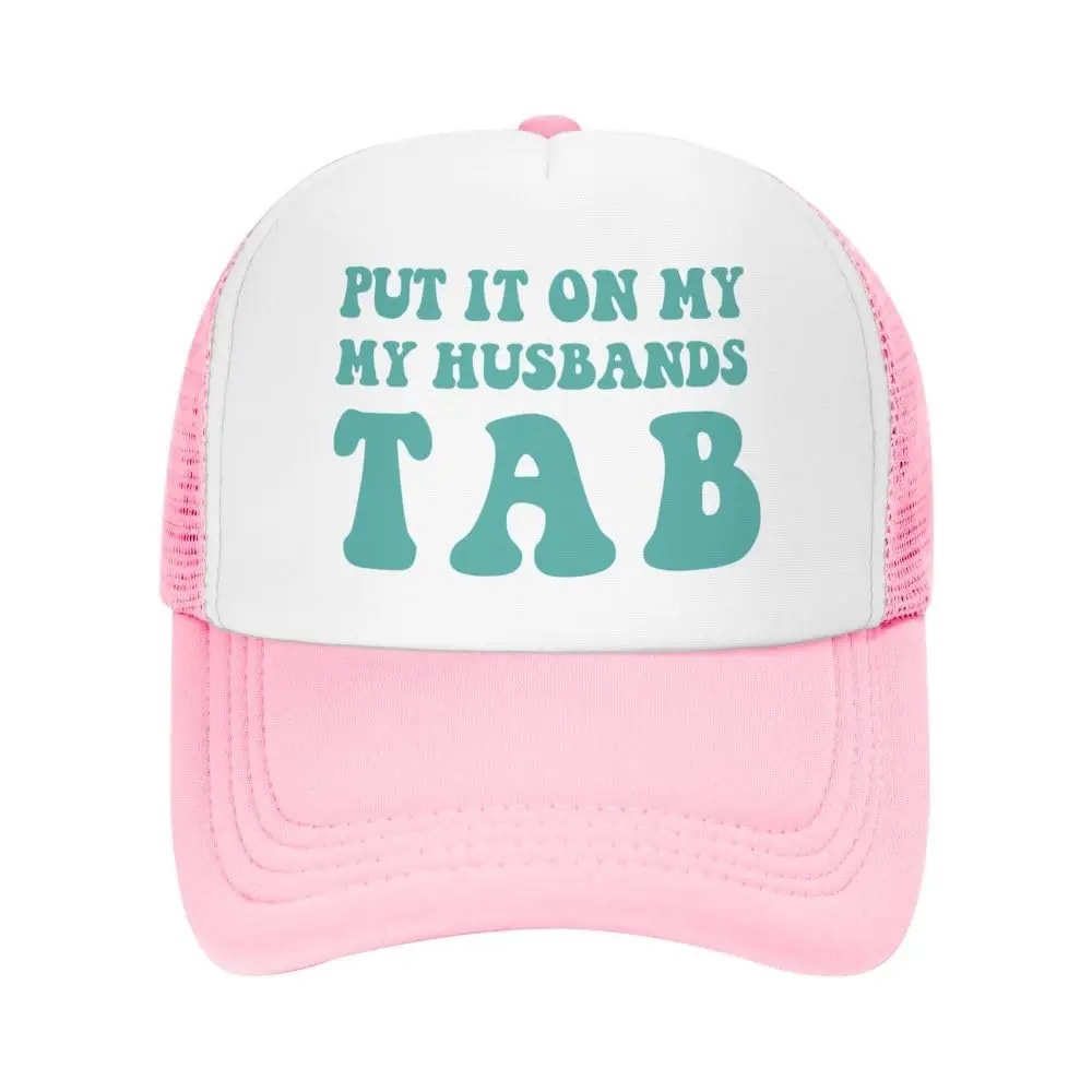 Put It On My Husbands Tab Hats For Women Adjustable Baseball Cap Stylish Washed Dad Hat Four Seasons Sun Hat Light Weight Pink
Put It On My Husbands Tab Hats For Women Adjustable Baseball Cap Stylish Washed Dad Hat Four Seasons Sun Hat Light Weight Pink