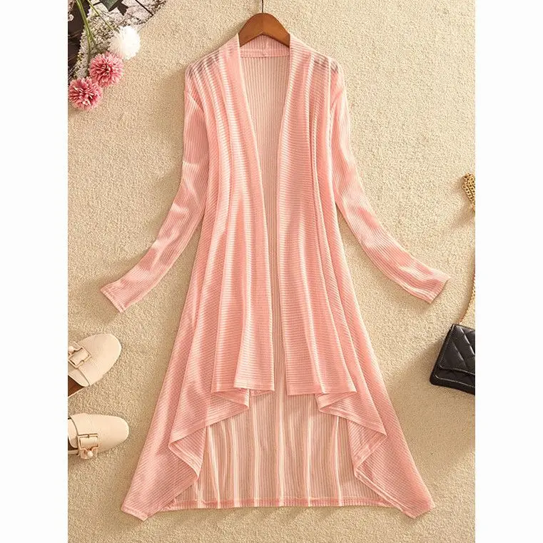2024 New Spring/Summer Women's Chiffon Sunscreen Suit Long Women's Loose Shawl Cardigan Thin Beach Jacket Women's Coat E826
2024 New Spring/Summer Women's Chiffon Sunscreen Suit Long Women's Loose Shawl Cardigan Thin Beach Jacket Women's Coat E826
