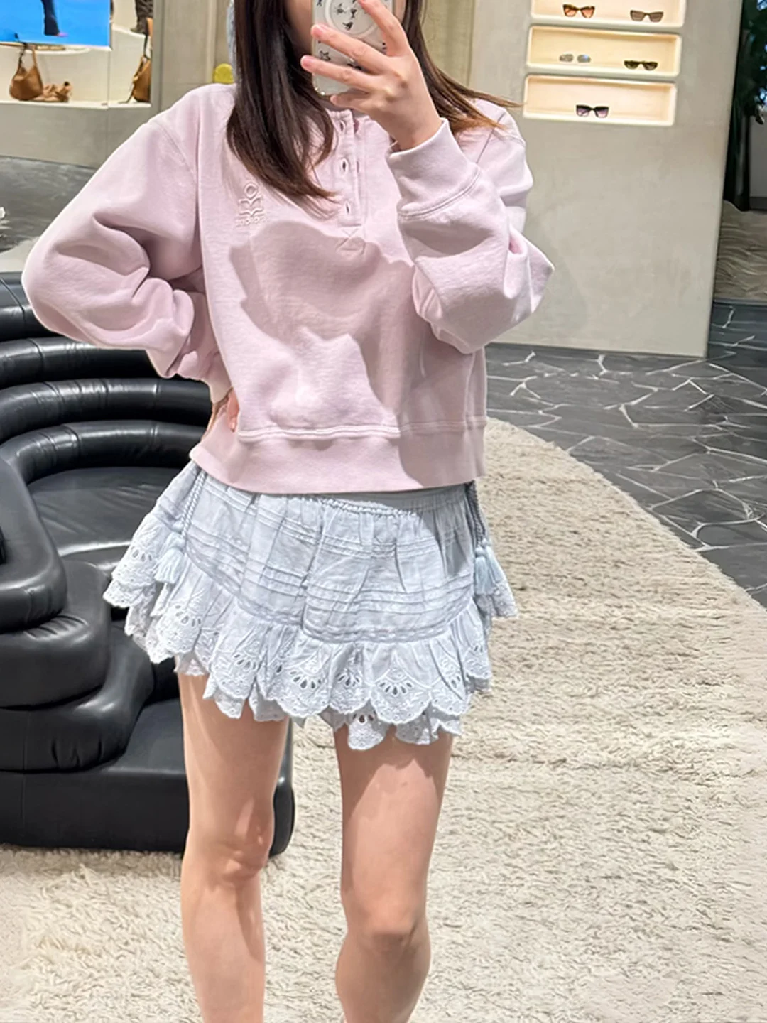 Early Spring Loose Fit Hoodie with Dstring Waist f Skirt ort Skirt Casual Sle Breathable Knitted Cotton L...
Early Spring Loose Fit Hoodie with Dstring Waist f Skirt ort Skirt Casual Sle Breathable Knitted Cotton L...