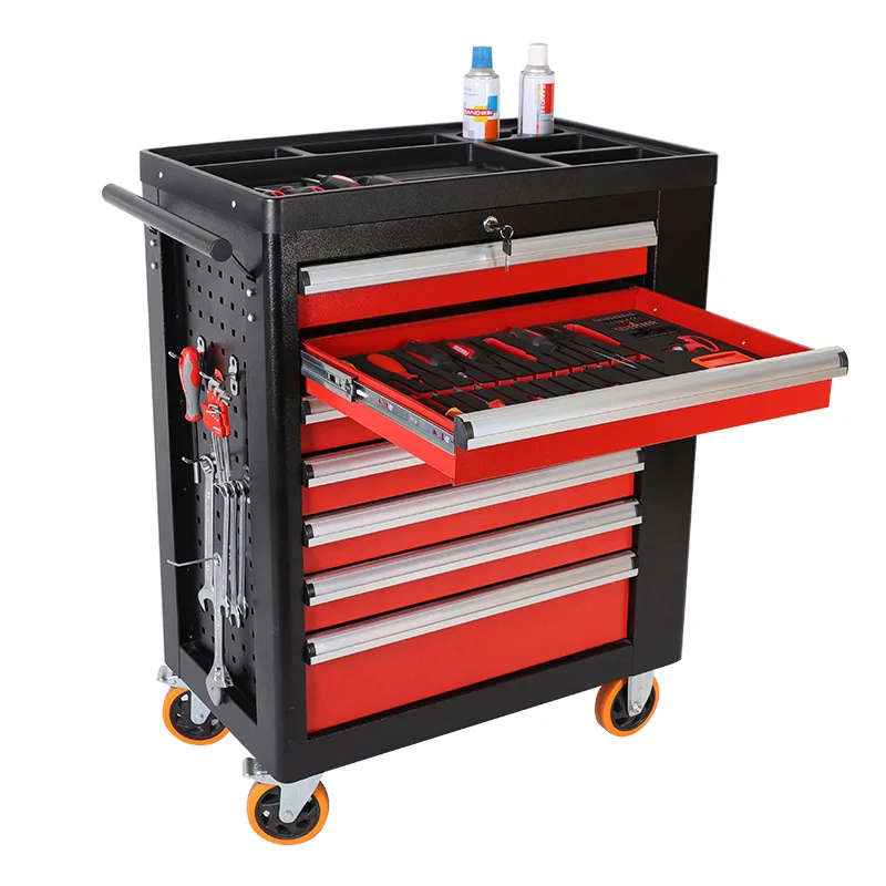 YL multi-functional mobile toolbox maintenance Auto repair tool truck heavy parts push workshop drawer type cabinet
YL multi-functional mobile toolbox maintenance Auto repair tool truck heavy parts push workshop drawer type cabinet