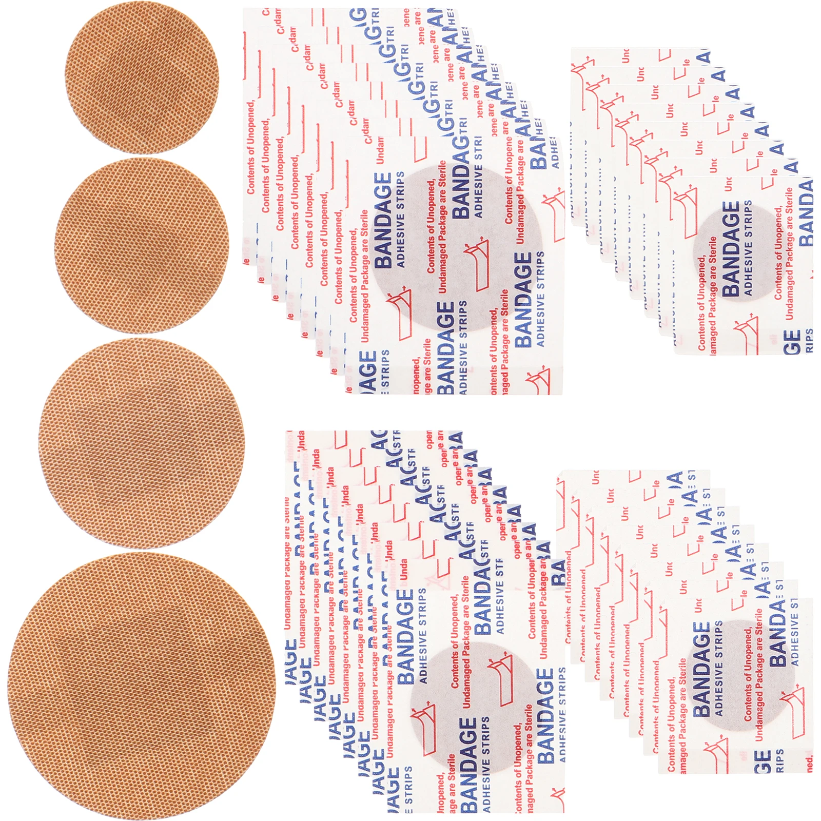 80pcs Round Bandages Circle Sticker Strips Flexible Fabric Breathable Fingertip Patch Durable Thumb Small Outdoor
80pcs Round Bandages Circle Sticker Strips Flexible Fabric Breathable Fingertip Patch Durable Thumb Small Outdoor