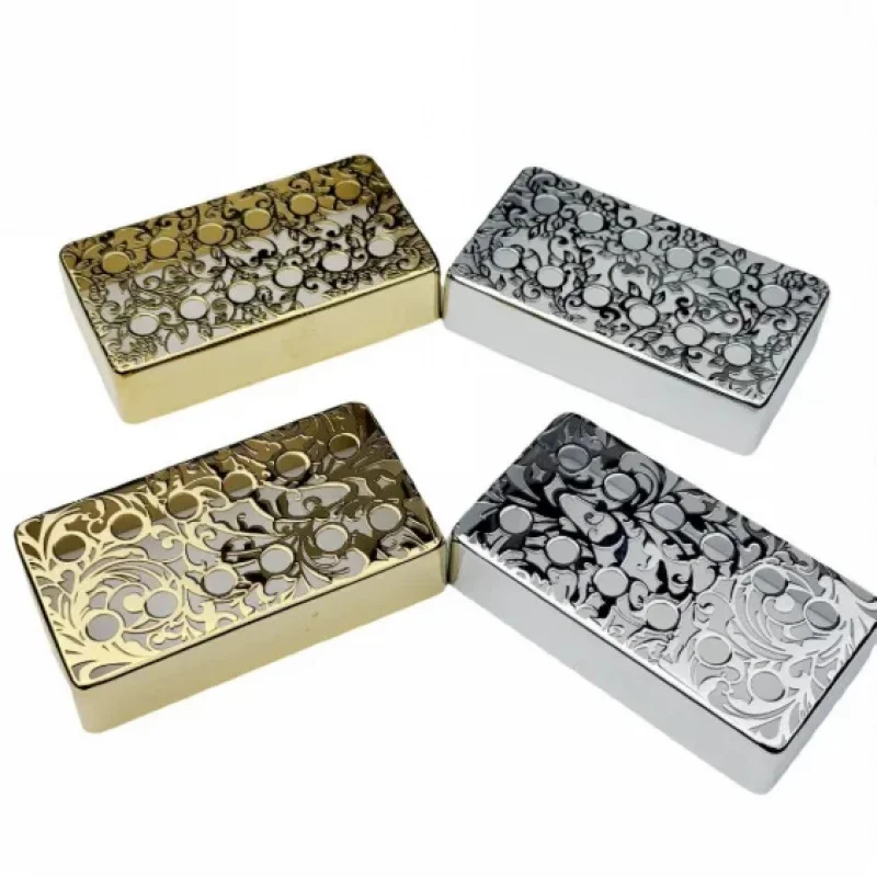 SG Guitar Humbucker Pickup Cover, Hollow Metal Cover, Parts in Silver & Gold
SG Guitar Humbucker Pickup Cover, Hollow Metal Cover, Parts in Silver & Gold