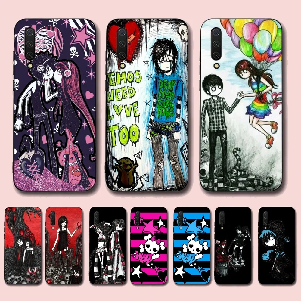 Love Black And Cute Emo Phone Case For Xiaomi Mi 5X 8 9 10 11 12 Lite Pro 10T PocoX3pro PocoM3 Note 10 Pro Lite
Love Black And Cute Emo Phone Case For Xiaomi Mi 5X 8 9 10 11 12 Lite Pro 10T PocoX3pro PocoM3 Note 10 Pro Lite