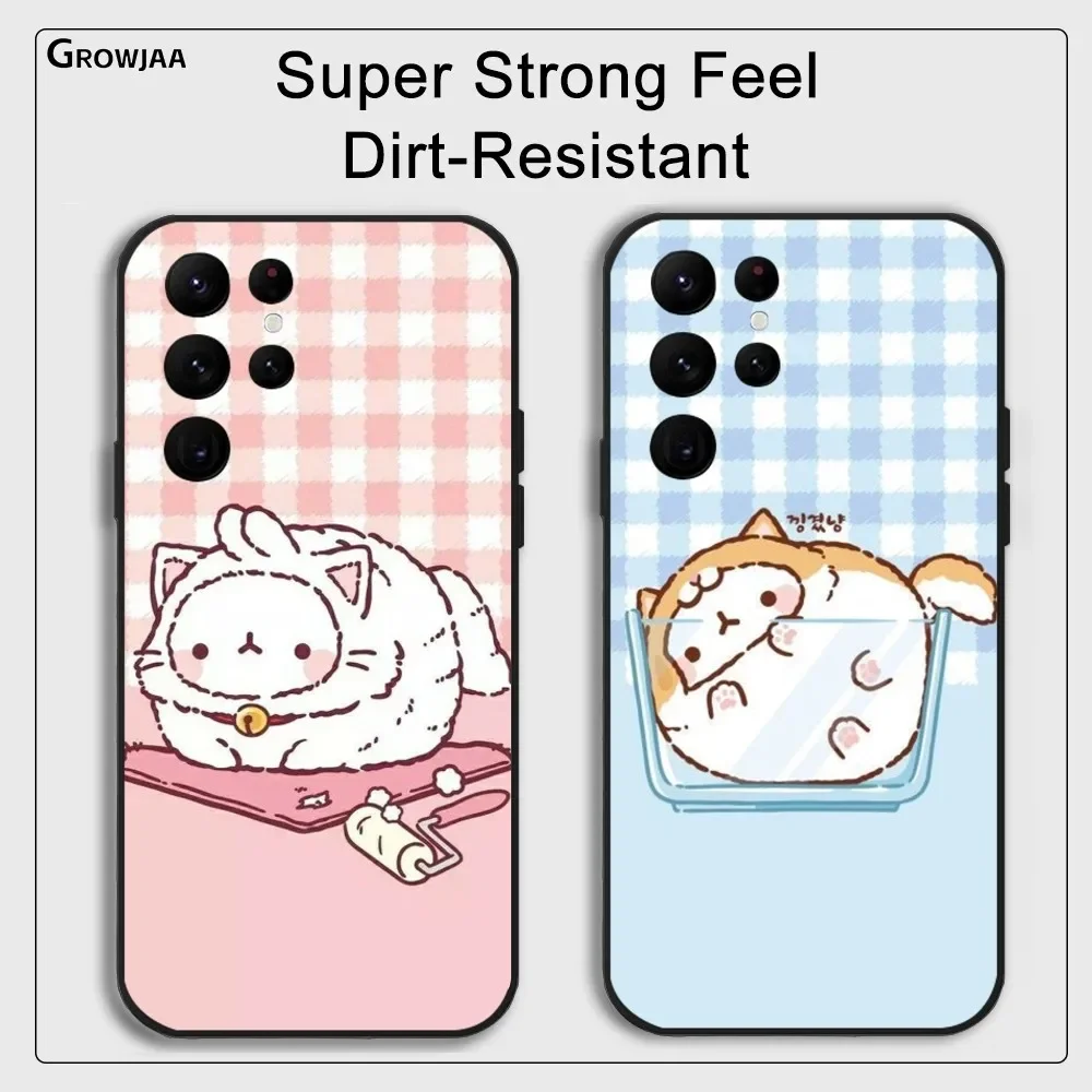 Cute M-Molang Anime Phone Case For Samsung Galaxy S25 S24 S22 S23 Ultra S21 S20 Plus 5G Protective Silicone Funda
Cute M-Molang Anime Phone Case For Samsung Galaxy S25 S24 S22 S23 Ultra S21 S20 Plus 5G Protective Silicone Funda