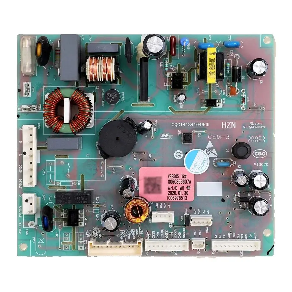 Refrigerator Motherboard, PCB Control Board, Model Number 0060856607A, Original
Refrigerator Motherboard, PCB Control Board, Model Number 0060856607A, Original