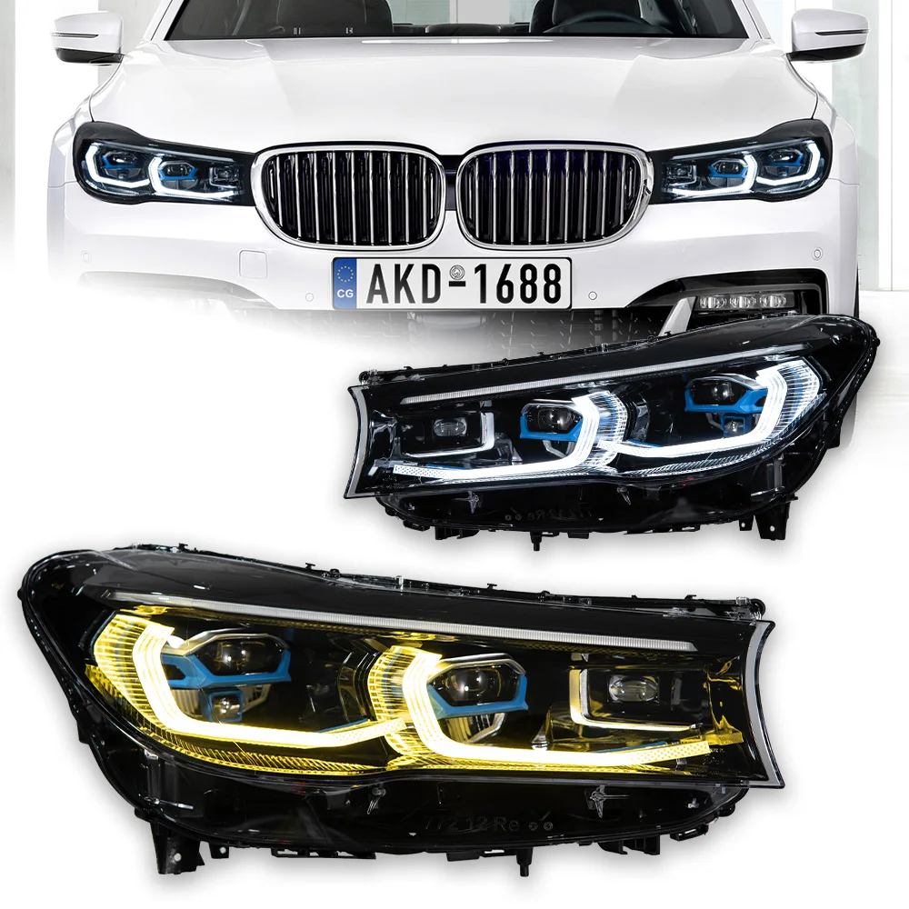 Headlight For BMW G12 2016-2018 Car 12V H7 LED DRL BMW 7 Series Hella Lens Hid AKD G11 Car Accessories
Headlight For BMW G12 2016-2018 Car 12V H7 LED DRL BMW 7 Series Hella Lens Hid AKD G11 Car Accessories