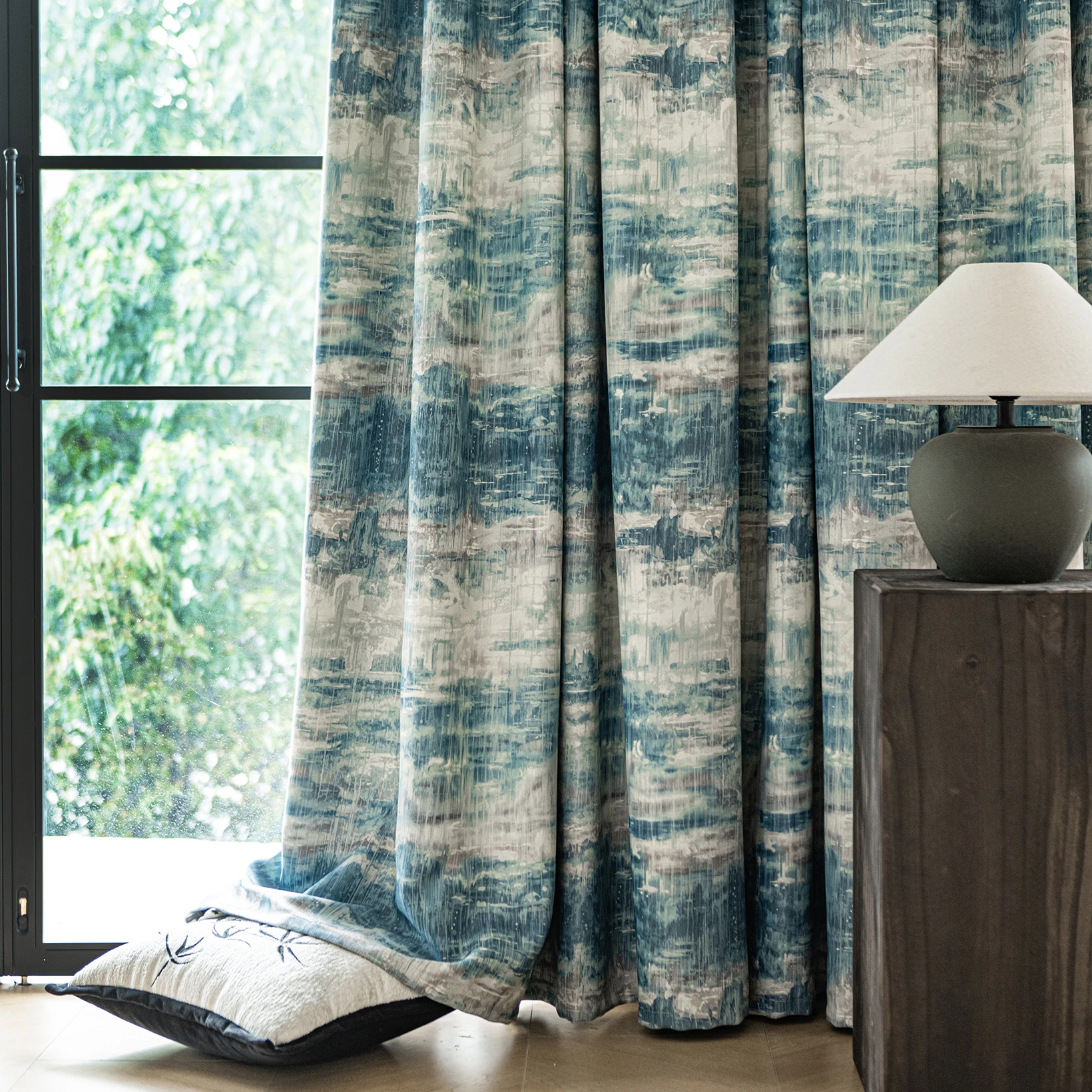 Blue Ombre Gradient Classical Ink Tie Dye Art Curtain for Room Darkening Thermal Insulated Blackout, Living Room Window Decor
Blue Ombre Gradient Classical Ink Tie Dye Art Curtain for Room Darkening Thermal Insulated Blackout, Living Room Window Decor