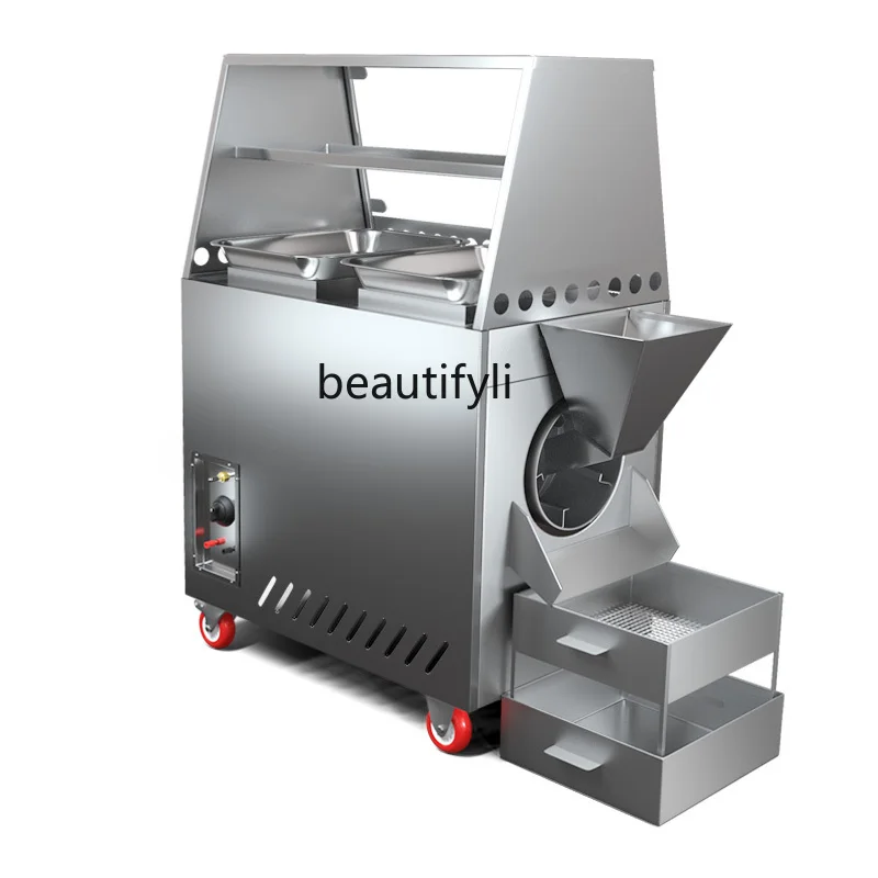 Commercial sugar frying chestnut machine frying machine stall automatic gas electric heating small frying chestnut machine
Commercial sugar frying chestnut machine frying machine stall automatic gas electric heating small frying chestnut machine