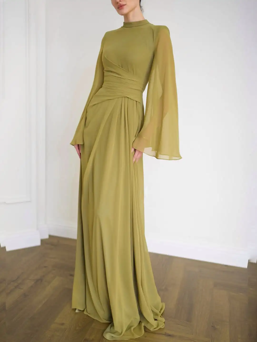 QR Customized Luxurious Elegant A Line Prom Party Formal Dresses Floor Length Chiffon Pleats Jewel Neck Evening Gown Happy Gift
QR Customized Luxurious Elegant A Line Prom Party Formal Dresses Floor Length Chiffon Pleats Jewel Neck Evening Gown Happy Gift