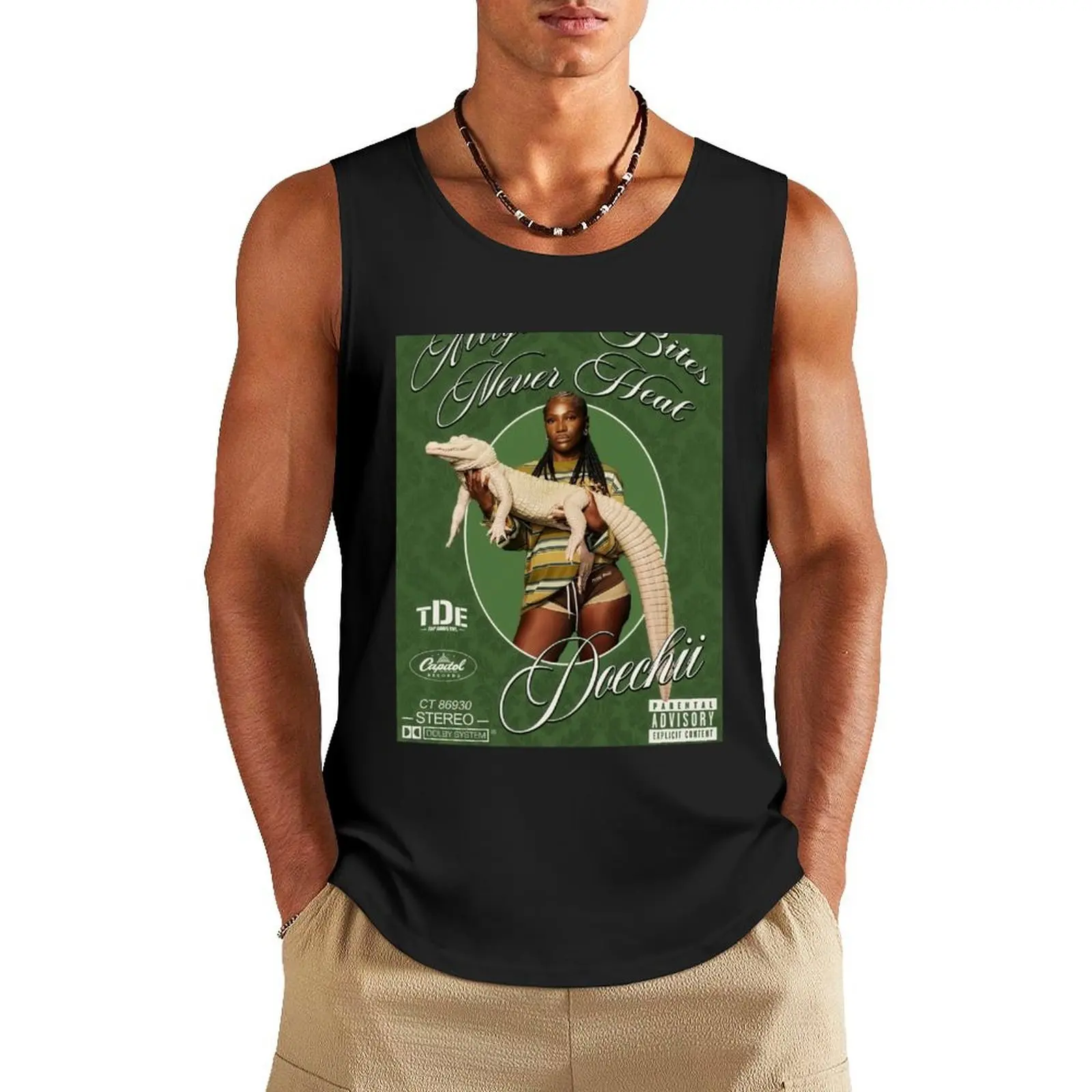 Doechii Alligator Bites Never Heal Retro Tank Top t-shirts for men Men's fitness t-shirt basketball
Doechii Alligator Bites Never Heal Retro Tank Top t-shirts for men Men's fitness t-shirt basketball