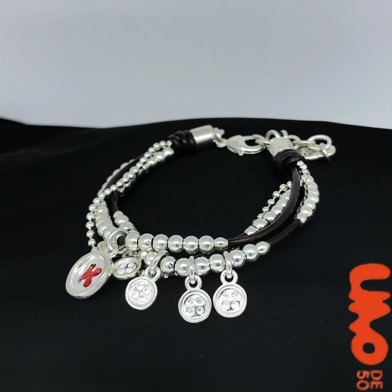 2025 Best Selling Exquisite High Quality UNO DE 50 Fashion Classic 925 Bracelet Jewelry Daily Collocation Holiday Romantic Gifts
2025 Best Selling Exquisite High Quality UNO DE 50 Fashion Classic 925 Bracelet Jewelry Daily Collocation Holiday Romantic Gifts