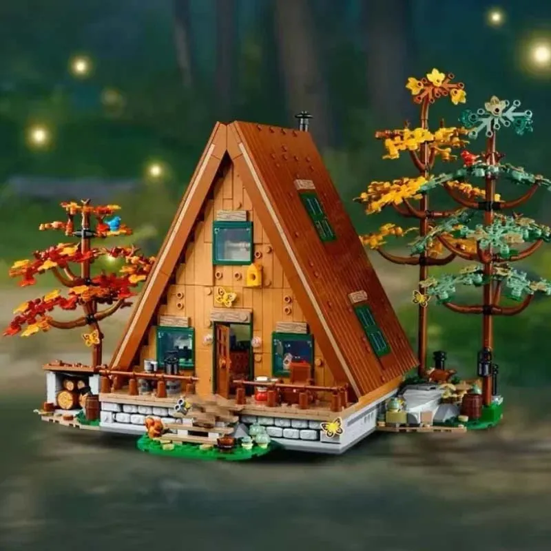 2082 PCS Type A Frame Cottage Compatible Architecture Four Seasons Forest DIY Tree House Kids Toys Birthday Gift 21338
2082 PCS Type A Frame Cottage Compatible Architecture Four Seasons Forest DIY Tree House Kids Toys Birthday Gift 21338