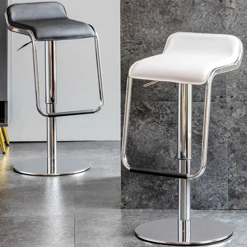 Leather Stylish Bar Chairs Modern High Quality Designer Nordic Chair Minimalist Comfortable Taburete Alto Home Furniture
Leather Stylish Bar Chairs Modern High Quality Designer Nordic Chair Minimalist Comfortable Taburete Alto Home Furniture
