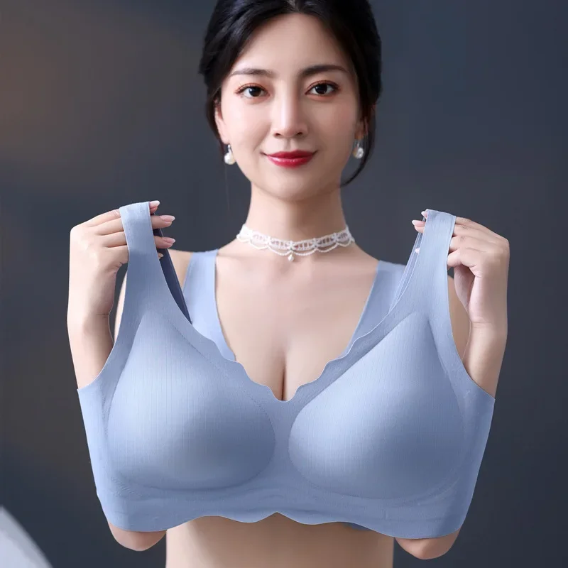 Pregnant women's underwear, no size fixed, tank top style, no trace, thin sports, large chest, small size, and large bra
Pregnant women's underwear, no size fixed, tank top style, no trace, thin sports, large chest, small size, and large bra