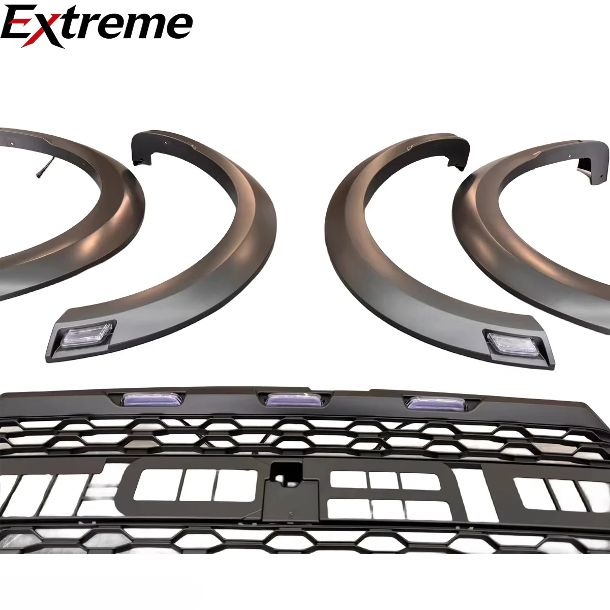 Full Body Kit F2021 + Ford F150 Raptor Medium Version Upgrade American Version Three-piece for Ford F150
Full Body Kit F2021 + Ford F150 Raptor Medium Version Upgrade American Version Three-piece for Ford F150