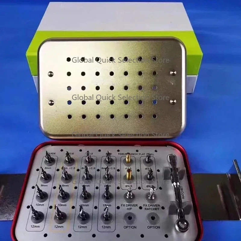 Implan-t Surgical Guide Kit Drill Positioning Guide Ring Tools Box For Full And Half Guides D-ental Impla-nt Digital Guide
Implan-t Surgical Guide Kit Drill Positioning Guide Ring Tools Box For Full And Half Guides D-ental Impla-nt Digital Guide