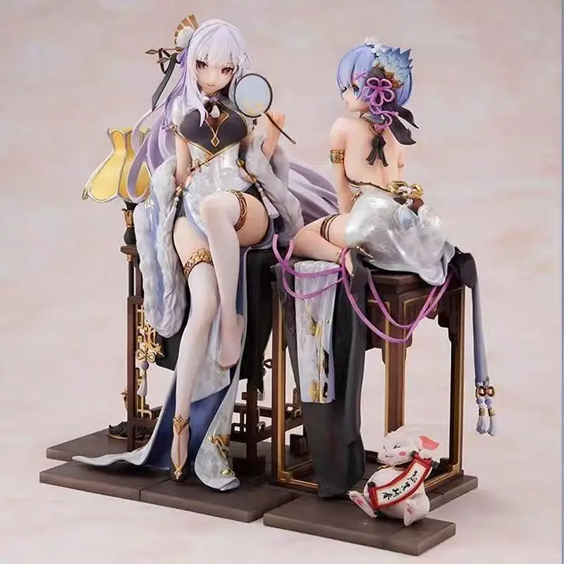 23cm anime from zero in a different world cheongsam Emilia cheongsam PVC Rem Chinese clothing anime toys model ornaments gifts
23cm anime from zero in a different world cheongsam Emilia cheongsam PVC Rem Chinese clothing anime toys model ornaments gifts